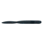 Thick 6-inch stick bait, dark blue-black body with blue speckles