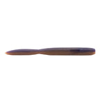 Thick 6-inch stick bait, purple-blue body with lighter tan underside