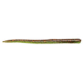 Finesse WormZ soft plastic worm lure, green with copper speckles