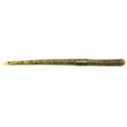 Finesse WormZ soft plastic worm lure, olive green with dark spots