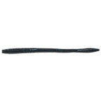 Finesse WormZ soft plastic worm lure, deep blue with speckled texture