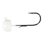 Pearl mushroom fishing jig with weedless hook