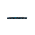 Segmented soft plastic fishing lure, blue dark body