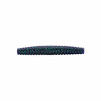 Kingpin fishing lure, dark blue-green segmented body with speckled finish