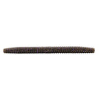 Fishing soft plastic lure, dark purple speckled segmented body
