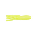 Llama TubeZ soft tube lure in bright yellow with skirt tentacles