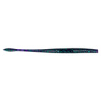 SMH WormZ fishing lure worm bait, long purple-blue with teal speckles