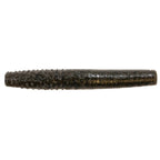 Finesse TRD soft plastic fishing lure, dark smoky gray with gold and black speckles