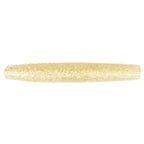 Finesse TRD soft plastic fishing lure, pale cream-beige with light gold speckles