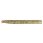 Soft plastic stick bait lure, light tan with dark speckles